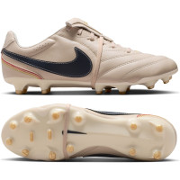 Nike Tiempo Ligera Pro Grass Football Boots (FG) Beige Black Gold
