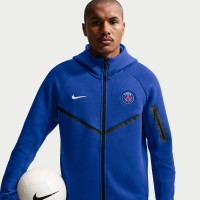 Nike Paris Saint-Germain Tech Fleece Vest 2026-2027 Donkerblauw Wit