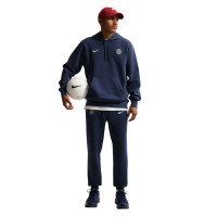 Nike Paris Saint-Germain Club Sportswear Tracksuit Hooded 2026-2027 Dark Blue White