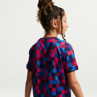 Nike FC Barcelona Pre-Match Training Shirt 2026-2027 Kids Red Dark Blue Yellow