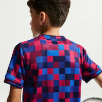 Nike FC Barcelona Pre-Match Training Shirt 2026-2027 Kids Red Dark Blue Yellow