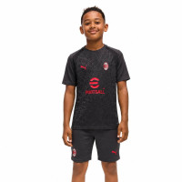 PUMA AC Milan Training Set 2026-2027 Kids Dark Grey Red
