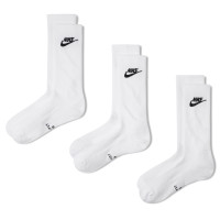 Nike Everyday Elevated Crew Socks 3-Pack White Black