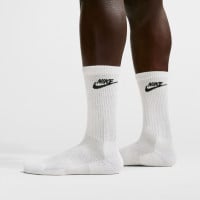 Nike Everyday Elevated Crew Socks 3-Pack White Black