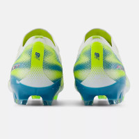 New Balance Furon V9 Pro Gras Football Boots (FG) White Yellow Blue
