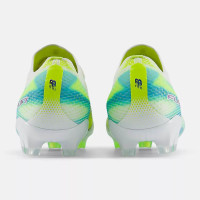 New Balance Furon V9 Elite Gras Football Boots (FG) White Yellow Blue