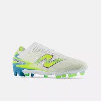 New Balance Furon V9 Team Gras Football Boots (FG) White Yellow Blue