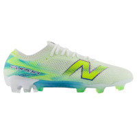 New Balance Furon V9 Elite Gras Football Boots (FG) White Yellow Blue