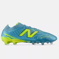 New Balance Tekela V5 Elite Low Gras Football Boots (FG) Metallic Blue Yellow