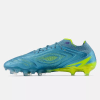 New Balance Tekela V5 Elite Low Gras Football Boots (FG) Metallic Blue Yellow