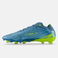 New Balance Tekela V5 Pro Low Gras Football Boots (FG) Metallic Blue Yellow