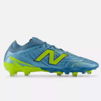New Balance Tekela V5 Pro Low Gras Football Boots (FG) Metallic Blue Yellow