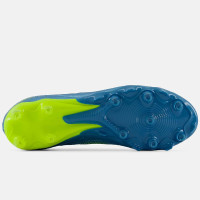 New Balance Tekela V5 Team Low Gras Football Boots (FG) Metallic Blue Yellow