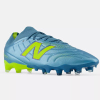 New Balance Tekela V5 Team Low Gras Football Boots (FG) Metallic Blue Yellow