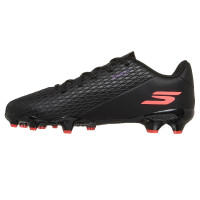 Skechers SKX_2 Grass/Artificial Grass Football Boots (MG) Kids Black Purple Neon