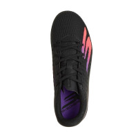 Skechers SKX_2 Grass/Artificial Grass Football Boots (MG) Kids Black Purple Neon