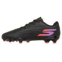 Skechers Razor 2 Low Grass/Artificial Grass Football Boots (MG) Kids Black Purple Neon