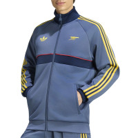 adidas Arsenal Originals Trainingspak Full-Zip Donkerblauw Lichtoranje