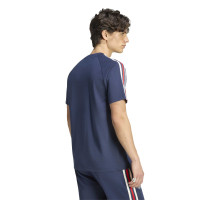 adidas Bayern München Originals T-Shirt Donkerblauw Wit