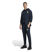 adidas Real Madrid Tiro Travel Training Jacket 2026-2027 Dark Blue White