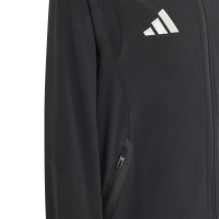 adidas Liverpool Tiro Travel Tracksuit 2026-2027 Kids Black White