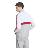 adidas Liverpool Originals Trainingsjack Wit Grijs Rood