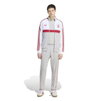 adidas Liverpool Originals Full-Zip Tracksuit White Grey Red