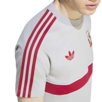adidas Liverpool Originals T-Shirt Grijs Rood