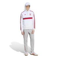 adidas Liverpool Originals Crew Trainingspak Wit Grijs Rood