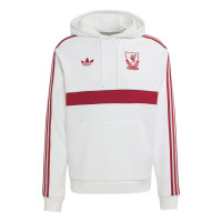 adidas Liverpool Originals Hoodie White Red