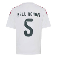 adidas Jude Bellingham Kids Training Shirt White Black Pink