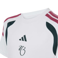 adidas Jude Bellingham Kids Training Shirt White Black Pink