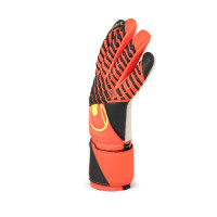 Uhlsport FM Absolutgrip HN Pro Goalkeeper Gloves Kids Bright Red Black Bright Yellow