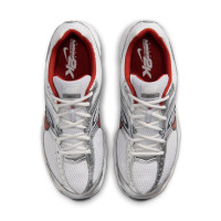 Nike Air Max Moto 2K Sneakers Light Grey Red Metallic Silver Black