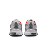 Nike Air Max Moto 2K Sneakers Light Grey Red Metallic Silver Black