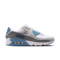 Nike Air Max 90 Sneakers Wit Grijs Lichtgrijs Blauw