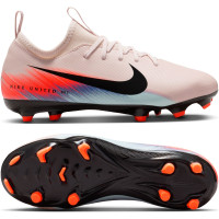 Nike Zoom Mercurial Vapor 16 Academy Grass/Artificial Grass Football Boots (MG) Kids Pink Blue Turquoise
