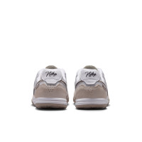 Nike Tiempo Streetgato Kids Street Football Boots White Black Beige