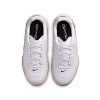 Nike Tiempo Streetgato Kids Street Football Boots White Black Beige