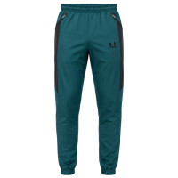 Under Armour Tech Sport Woven Trainingspak Full-Zip Donkergroen Zwart