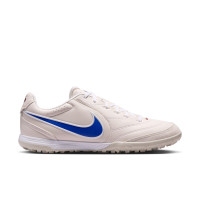 Nike Tiempo Ligera Pro Turf Football Boots (TF) Chalk White Blue White