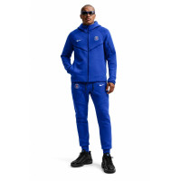 Nike Paris Saint-Germain Tech Fleece Trainingspak 2026-2027 Donkerblauw Wit