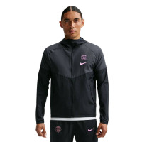 Nike Paris Saint-Germain City Side Trainingsjack 2026-2027 Zwart Donkergrijs