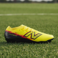 New Balance Furon V8 Team Gras Football Boots (FG) Yellow Black Red