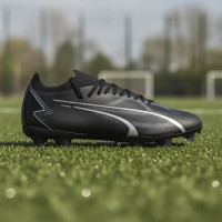 PUMA Ultra Match Gras / Kunstgras Voetbalschoenen (MG) Zwart Zilver