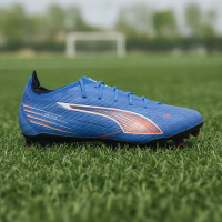 PUMA Ultra 6 Ultimate Carbon Grass Football Boots (FG) Women's Blue White Bright Red