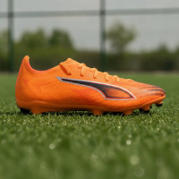 PUMA Ultra 6 Match Grass/Artificial Grass Football Boots (MG) Orange Black Silver