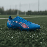 PUMA Ultra 6 Ultimate Iron Stud Football Boots (SG) Blue White Bright Red