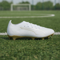 PUMA Ultra 6 Match Gras / Kunstgras Voetbalschoenen (MG) Wit Goud