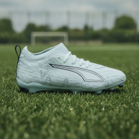 PUMA Ultra 6 Match Gras / Kunstgras Voetbalschoenen (MG) Kids Lichtblauw Blauw Wit